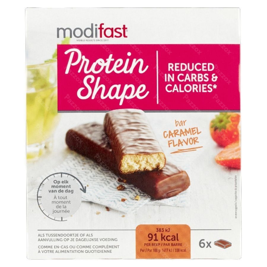 Modifast Protein Shape Bar.ch.car.6x27g Cfr2901858