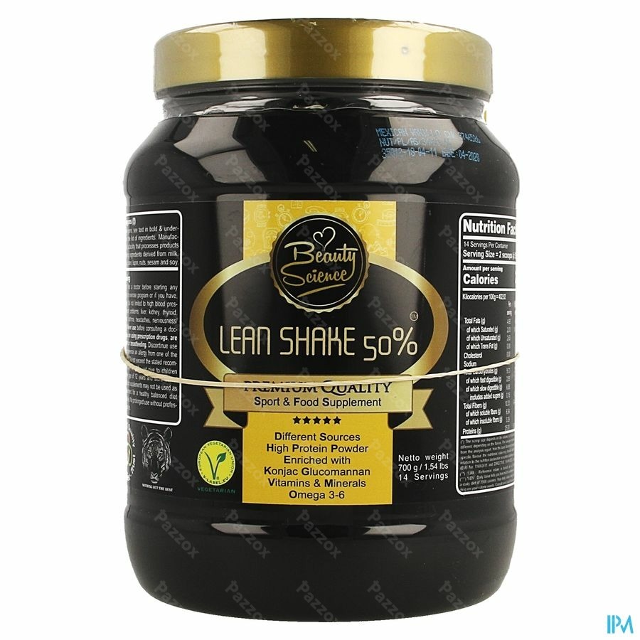 Beauty Science Lean Shake 50% Mexican Vanilla 700g