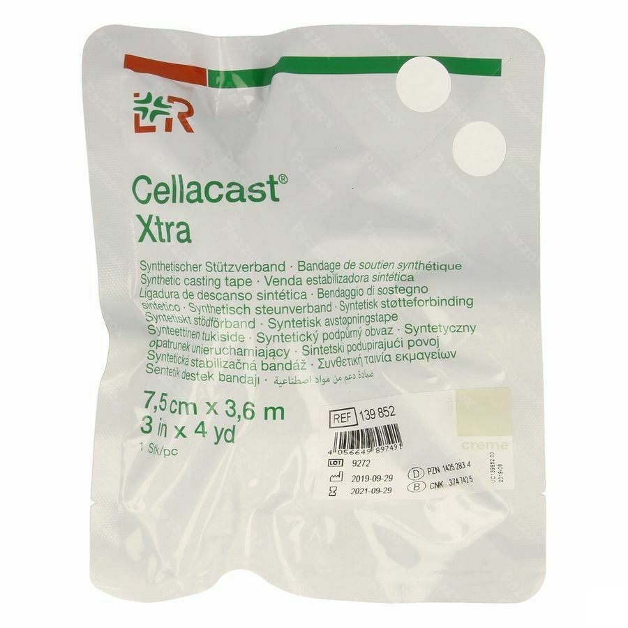 Cellacast Xtra Platre Creme 7,5cmx3,6m 139852