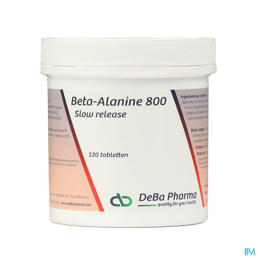 Beta-alanine 800mg Slow Release Comp 120 Deba