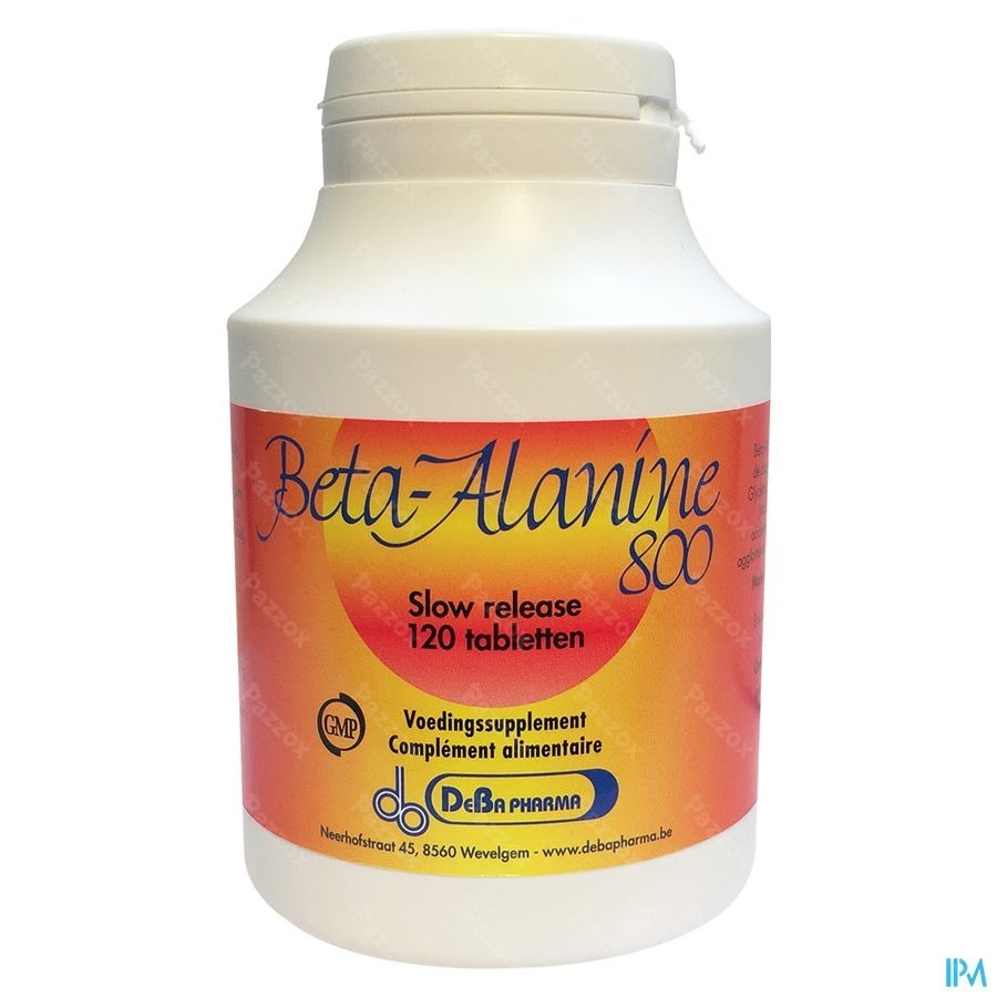 Beta-alanine 800mg Slow Release Comp 120 Deba