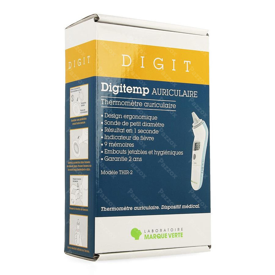 Marque V Digitemp Thermometre Auricul.petit Taille