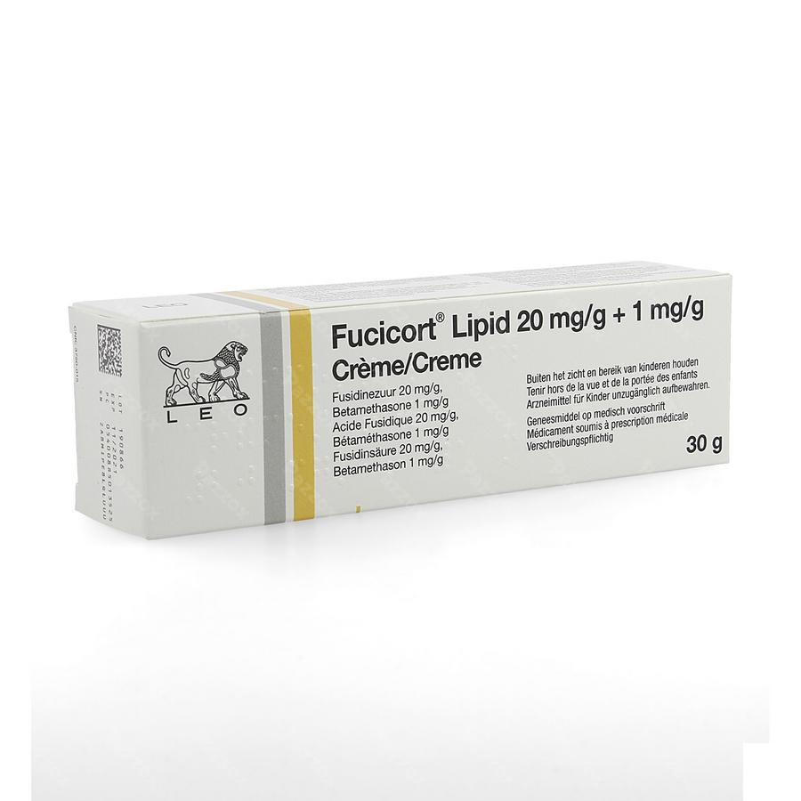 Fucicort Lipid Creme Impexeco 20mg/g+1mg/g 30g Pip