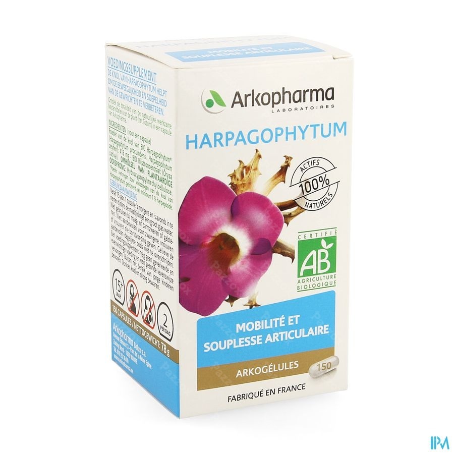 Arkogelules Harpadol Bio Caps 150 Nf