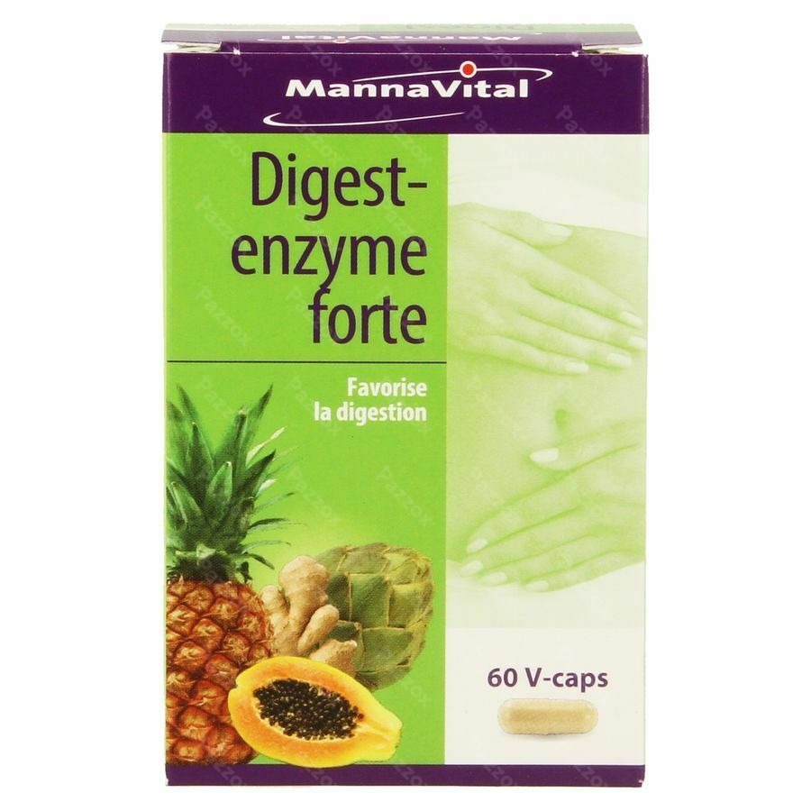 Mannavital Digest Enzyme Forte V-caps 60