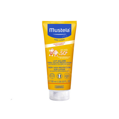 Mustela Lait Solaire Tres Haute Protection SPF50+ 100ml