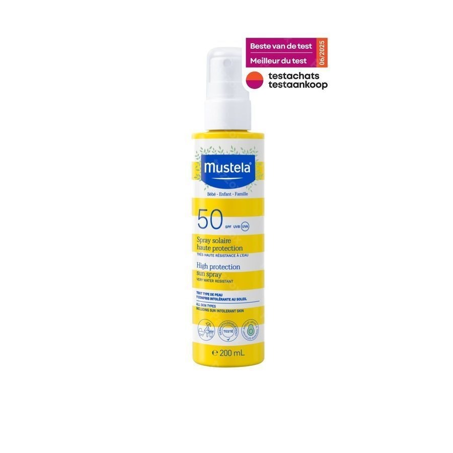 Mustela Sol Lait Tres Haute Protect. Ip50 200ml