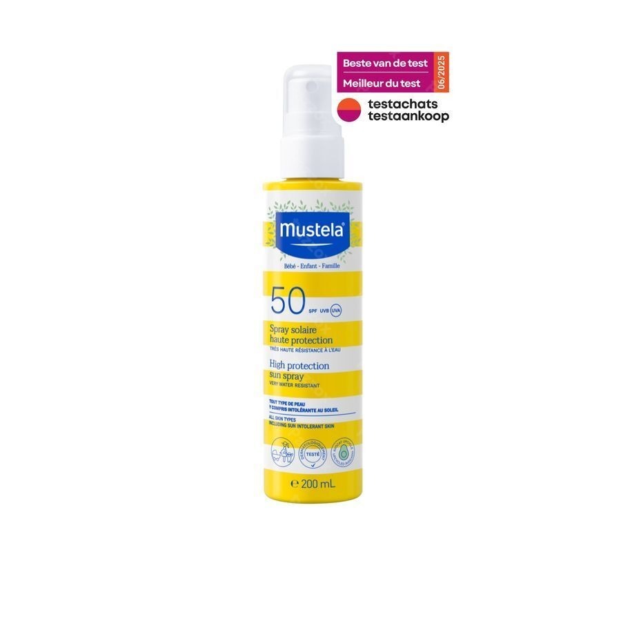 Mustela Sol Lait Tres Haute Protect. Ip50 200ml