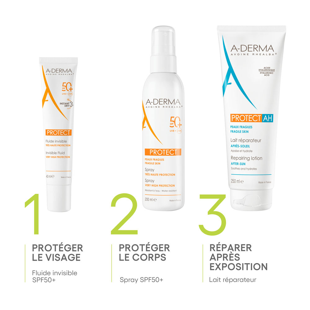 A-Derma Protect Fluide Invisible SPF50+ 40ml