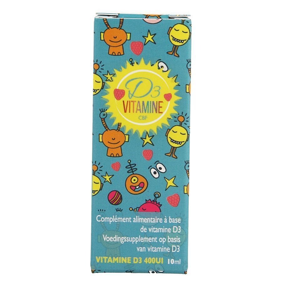 Vitamine D3 Cbf 400 Ui Gouttes Fl 10ml