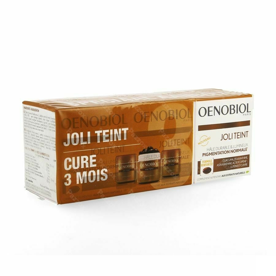 Oenobiol Joli Teint Cure Caps 3x30 Nf