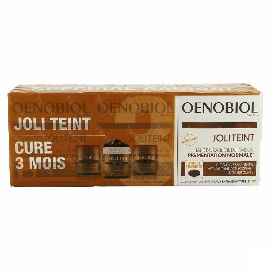 Oenobiol Joli Teint Cure Caps 3x30 Nf