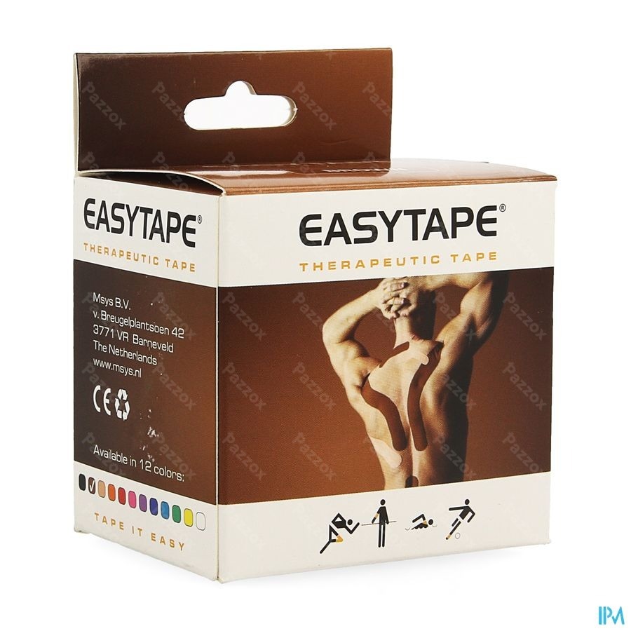 Easytape Kinesiology Tape Brun