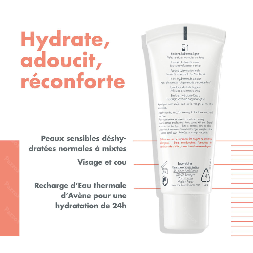 Avene Hydrance Legere Emulsion Hydratante 40ml