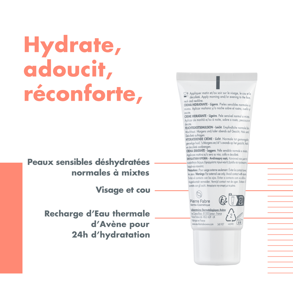 Avene Hydrance Legere Emulsion Hydratante 40ml