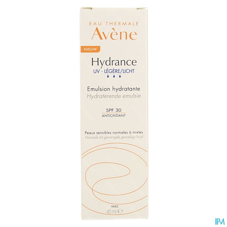 Avene Hydrance Uv Legere Emulsion Hydr.spf30 40ml