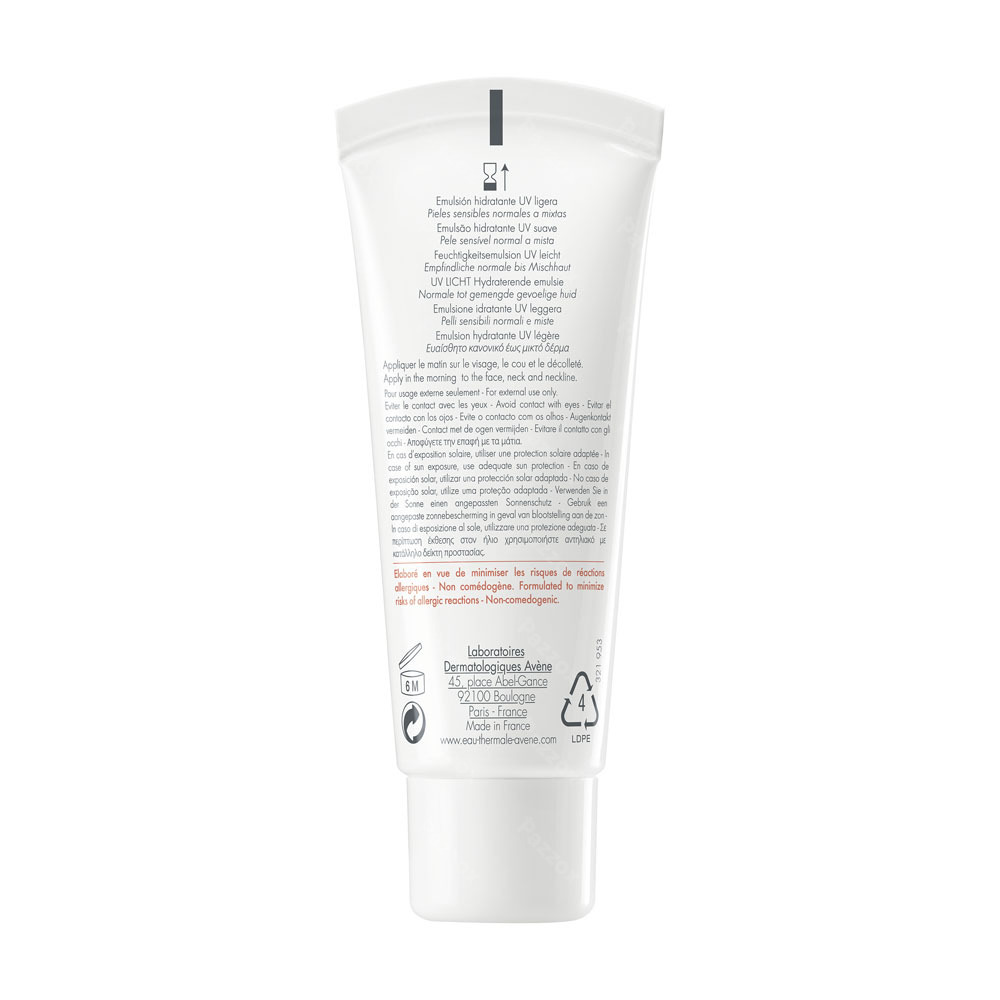 Avene Hydrance Uv Legere Emulsion Hydr.spf30 40ml