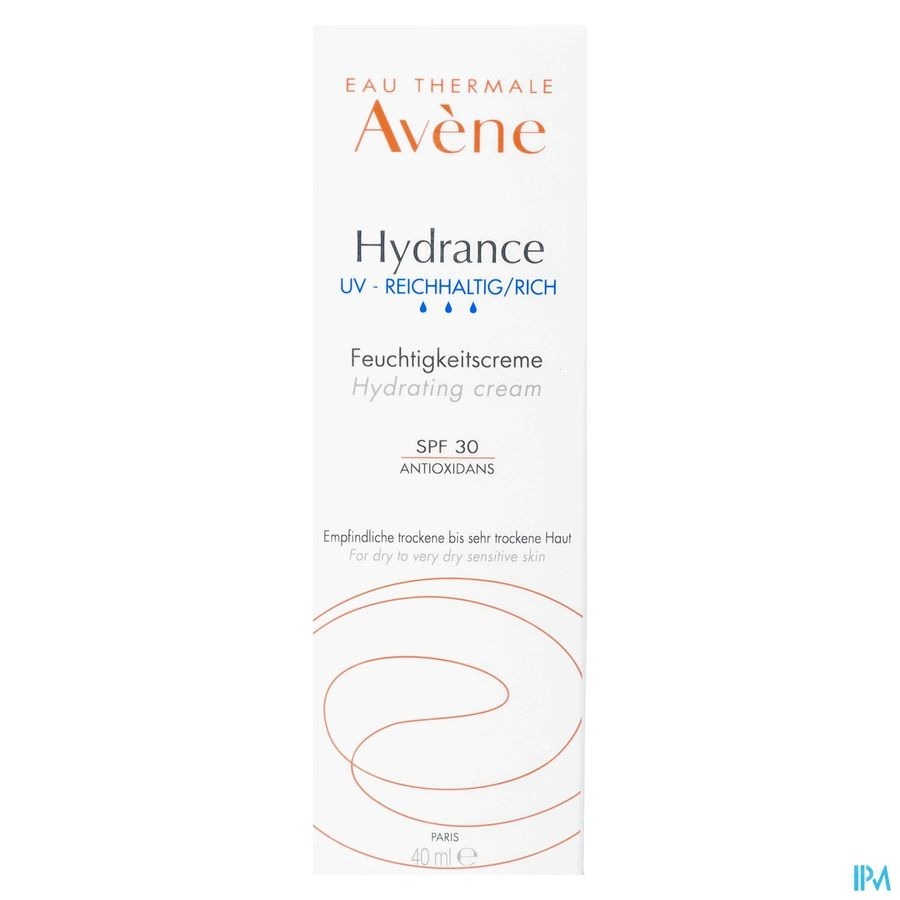 Avene Hydrance Uv Riche Creme Hydratante 40ml