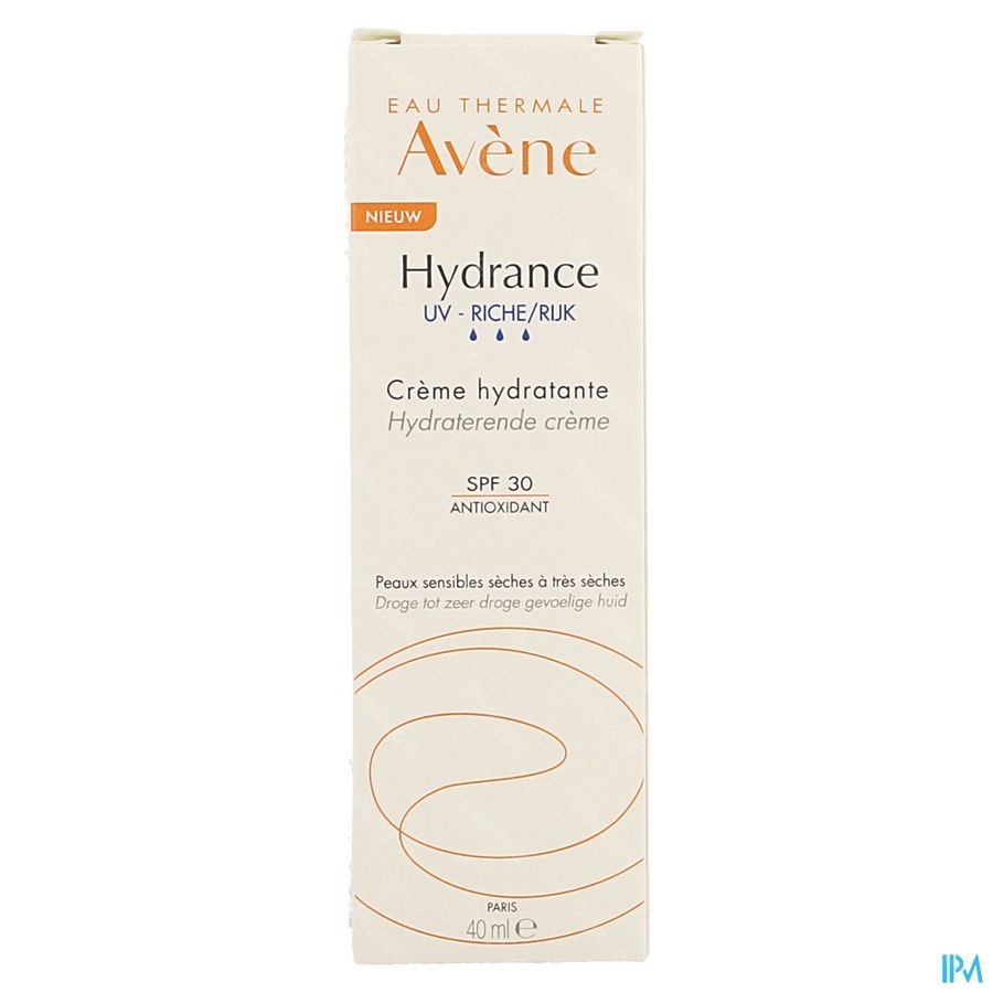 Avene Hydrance Uv Riche Creme Hydratante 40ml