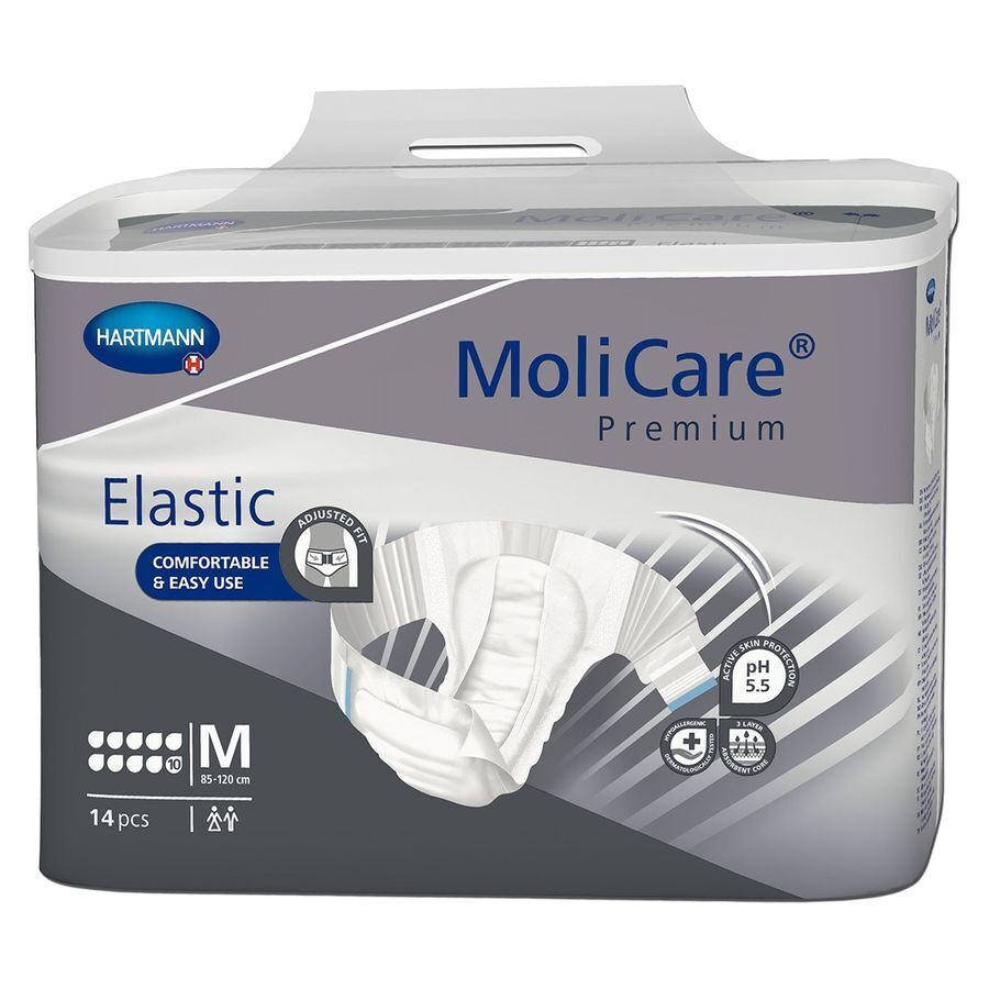 Molicare Pr Elastic 10drops M 14 P/s
