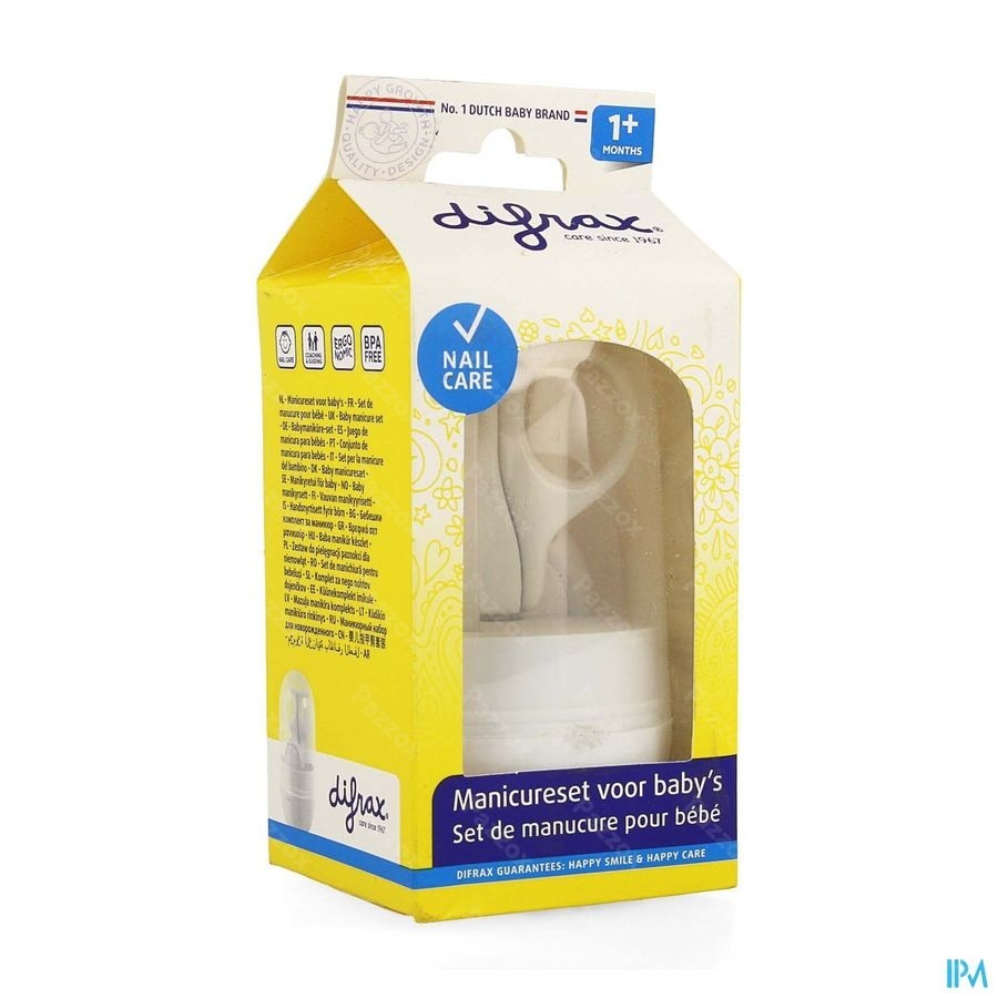 Difrax Set Manucure Luxe 3 Prod.