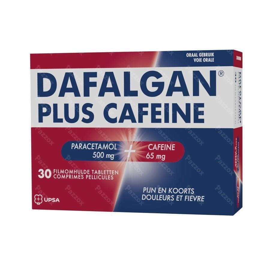Dafalgan Plus Caffeine 500mg/65mg 30 Comprimés