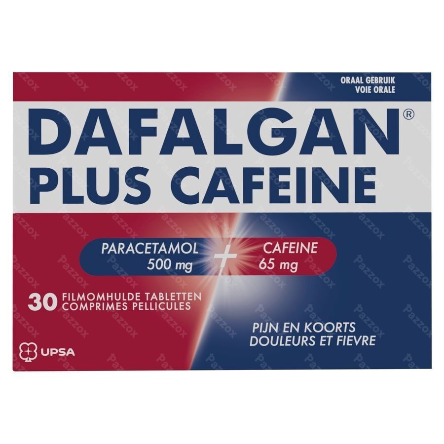 Dafalgan Plus Caffeine 500mg/65mg 30 Comprimés