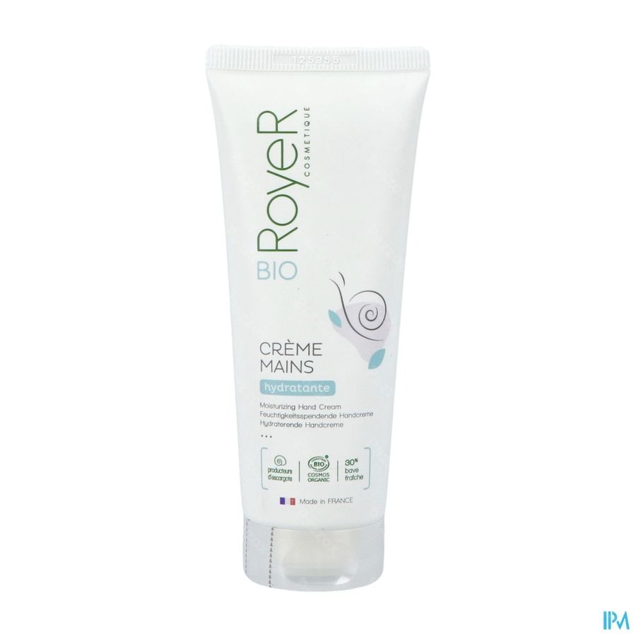 Royer Creme Mains Hydra Bave Escargot Bio 75ml