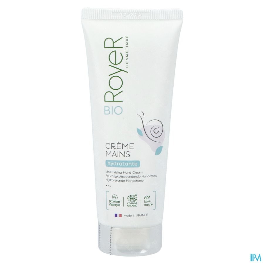 Royer Creme Mains Hydra Bave Escargot Bio 75ml