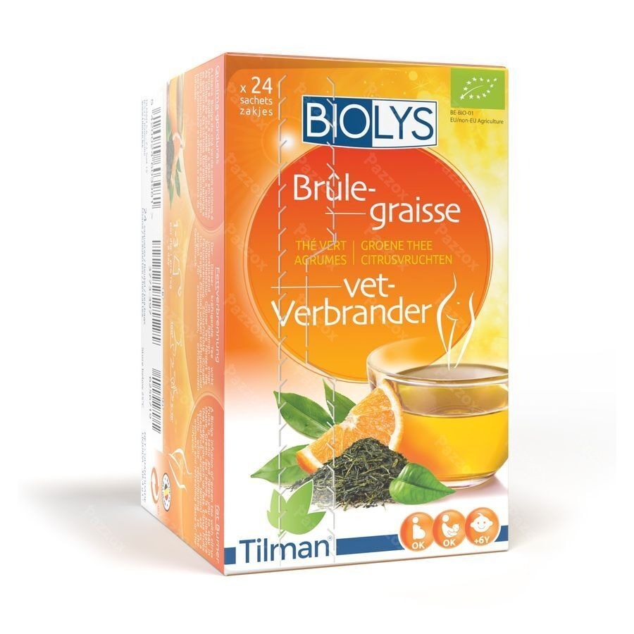 Biolys The Vert Agrumes Sach 24
