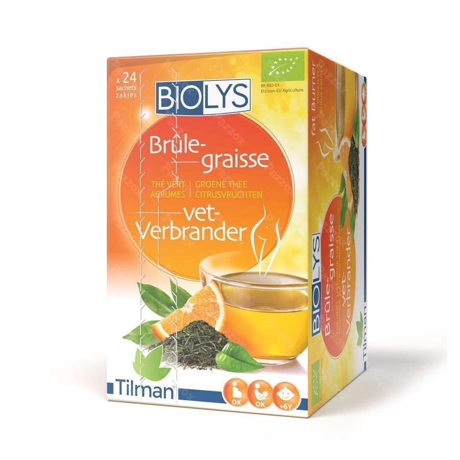 Biolys The Vert Agrumes Sach 24