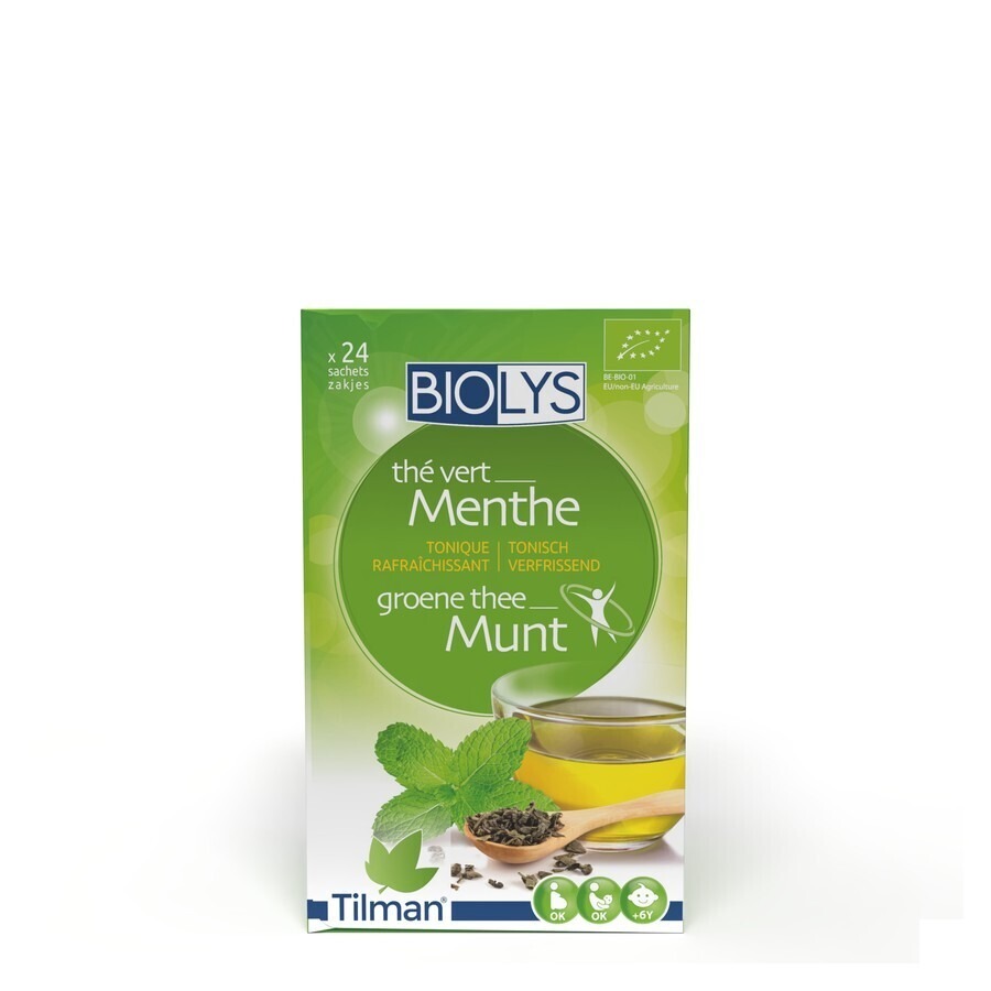 Biolys The Vert Menthe Sach 24