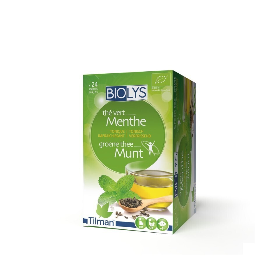 Biolys The Vert Menthe Sach 24