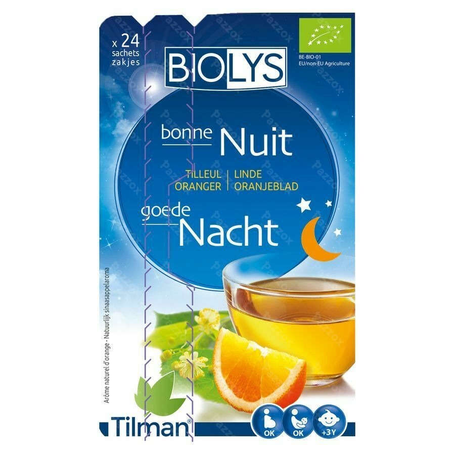 Biolys Tilleul Oranger Sach 24