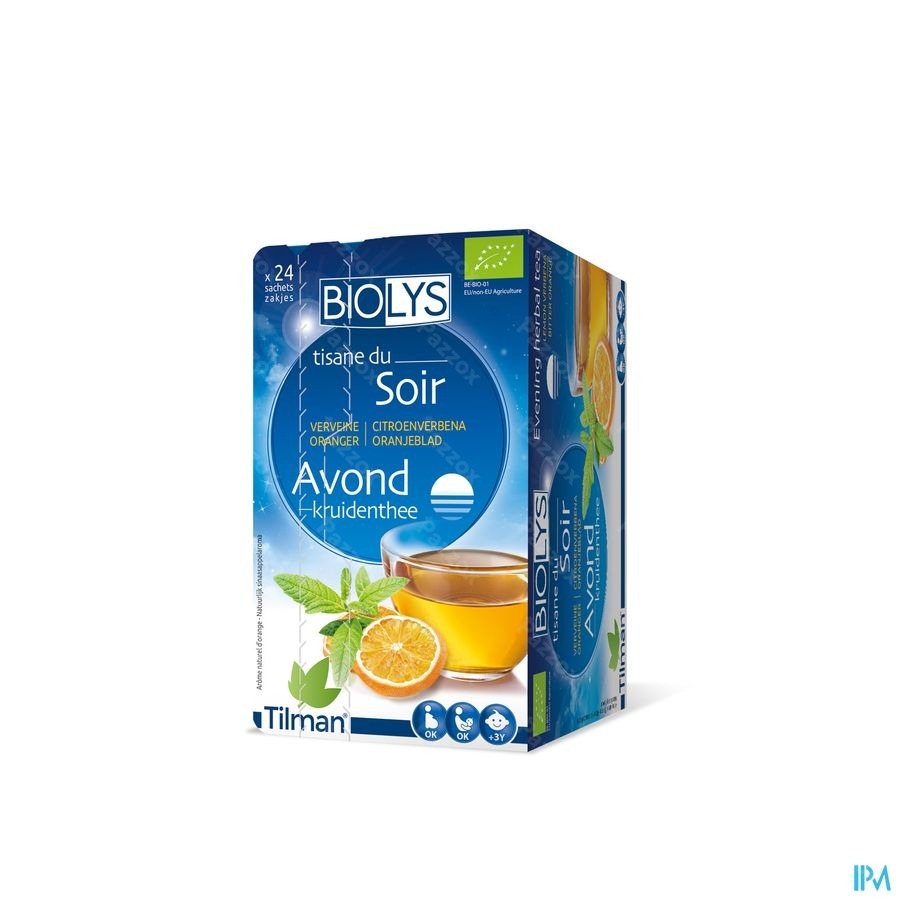 Biolys Verveine Oranger Sach 24