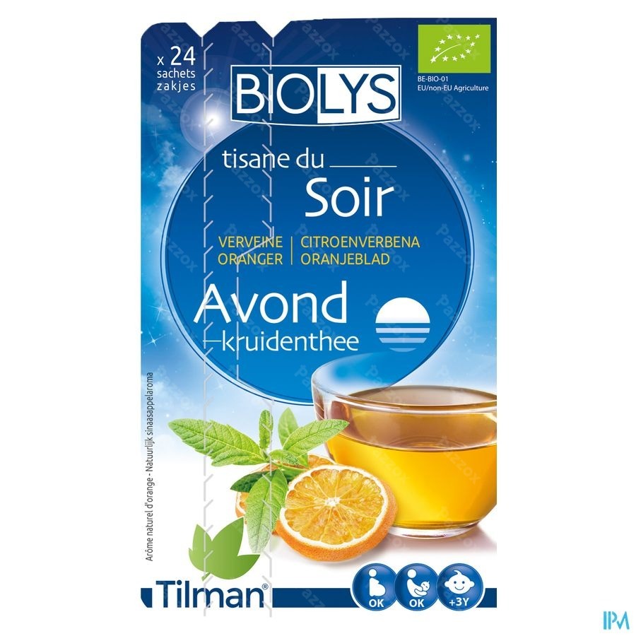Biolys Verveine Oranger Sach 24