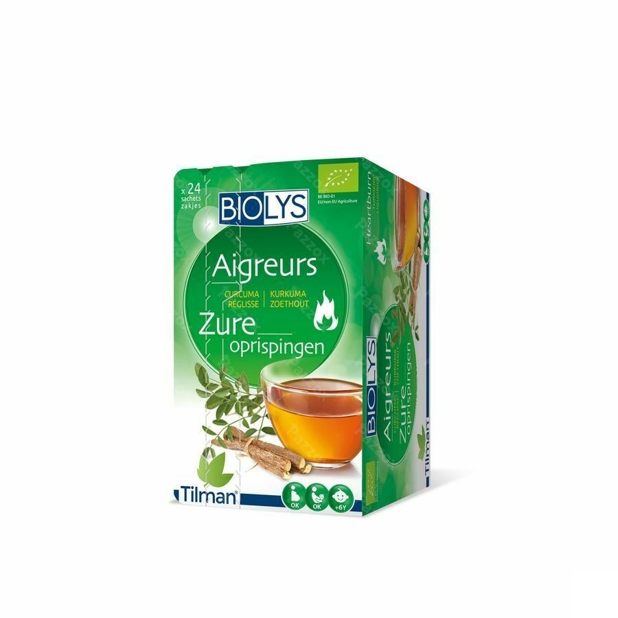 Biolys Curcuma-reglisse 24 Sachets 