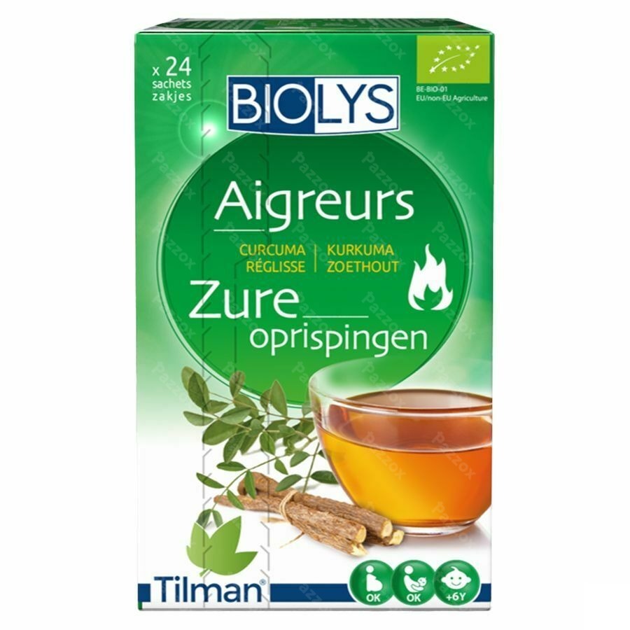 Biolys Curcuma-reglisse 24 Sachets 