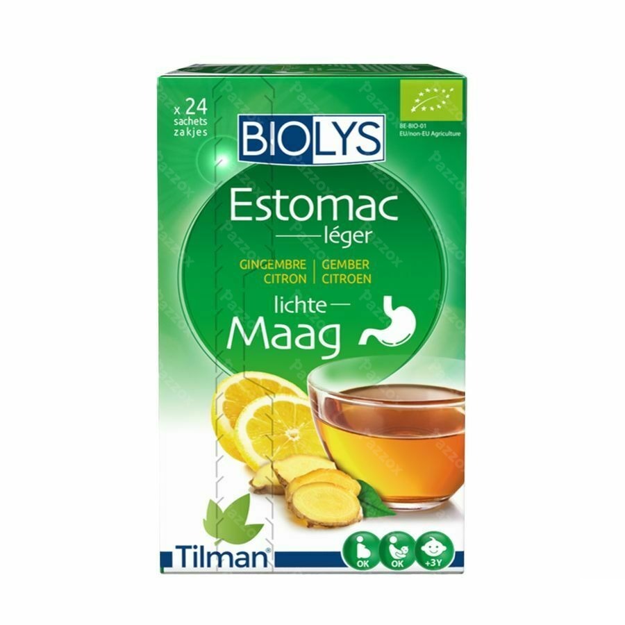 Biolys Gingembre Citron Sachets 24