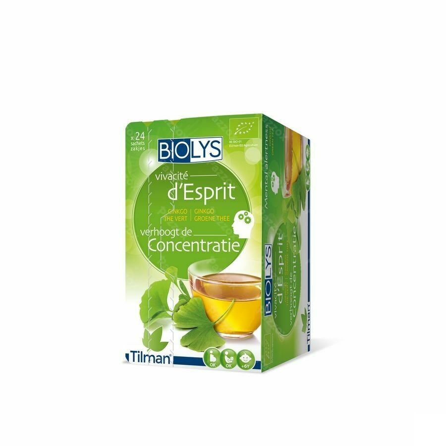 Biolys Ginkgo The Vert Sach 24