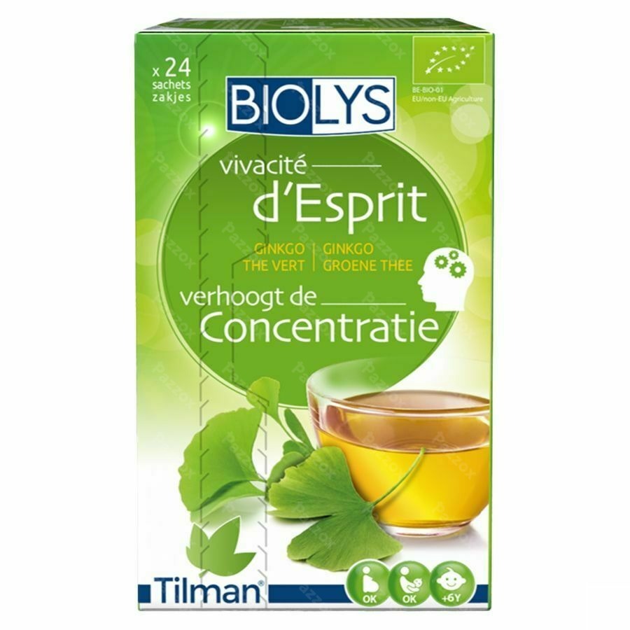 Biolys Ginkgo The Vert Sach 24
