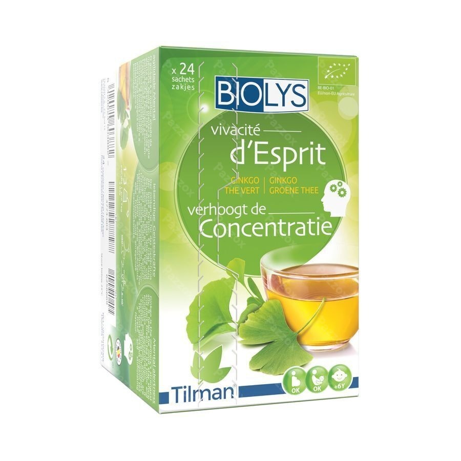 Biolys Ginkgo The Vert Sach 24