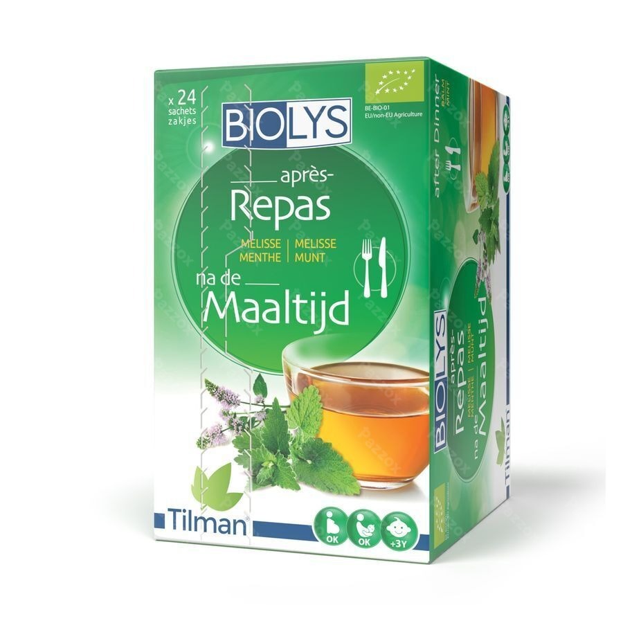 Biolys Melisse Menthe Sach 24