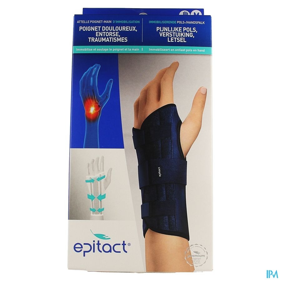 Epitact Attelle Poignet Main Immobilis. Droit M
