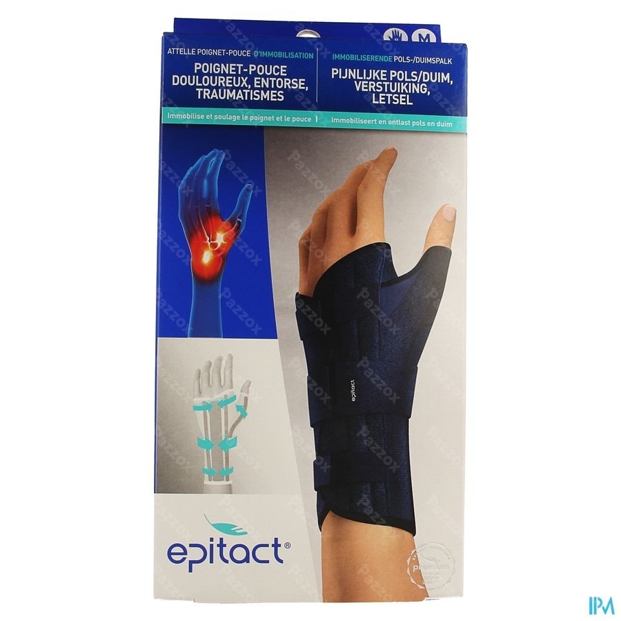 Epitact Attelle Poignet Pouce Immobilis. Droit M
