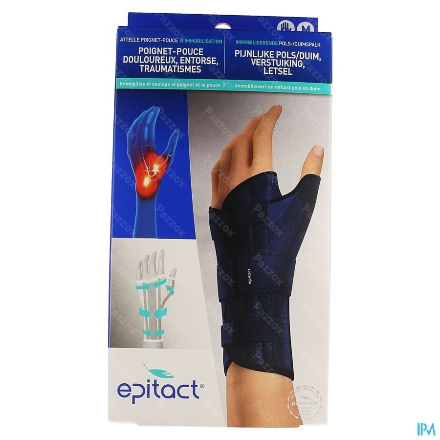 Epitact Attelle Poignet Pouce Immobilis. Gauche M