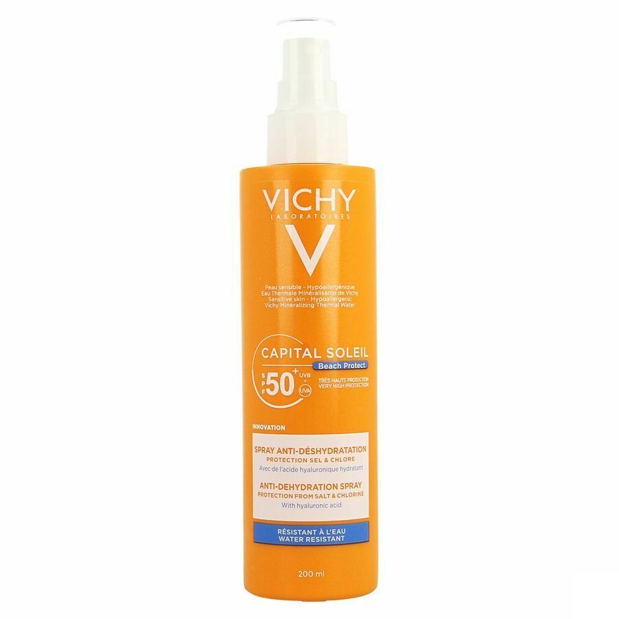 Vichy Cap.sol.beach Prot.spray A/deshyd.ip50 200ml