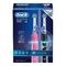 Oral-B Smart 4 Brosse à Dents Électrique Duo Pack Noir et Rose 
