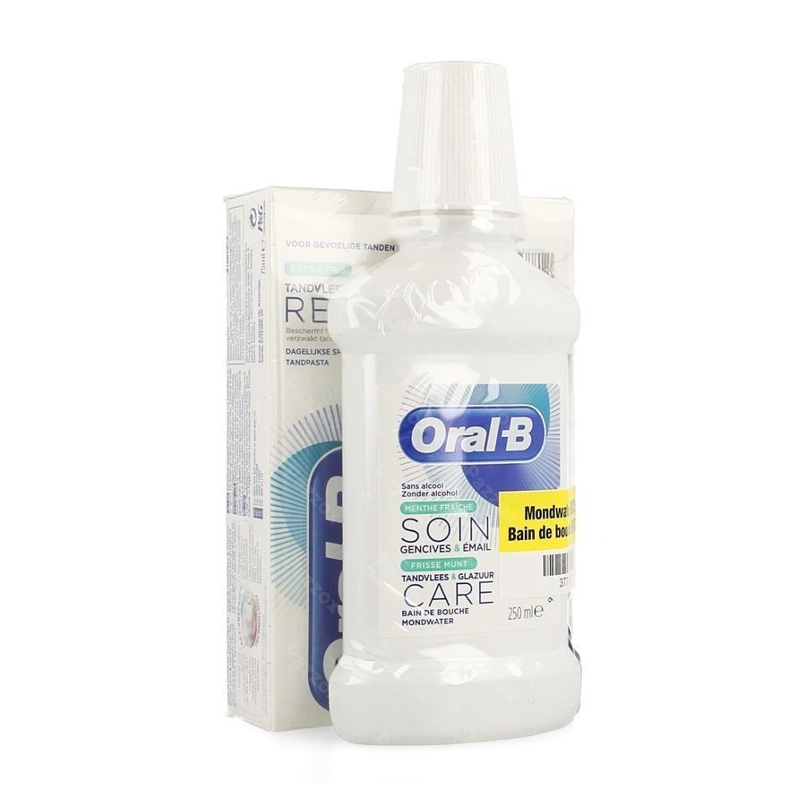 Oral-b Tp Gum&enam.rep.fresh 2x75ml+b.bouche 250ml