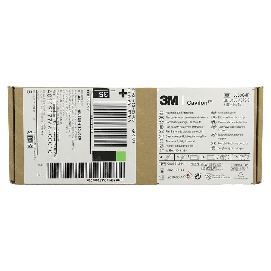 Cavilon Advanced Film Boite 4st